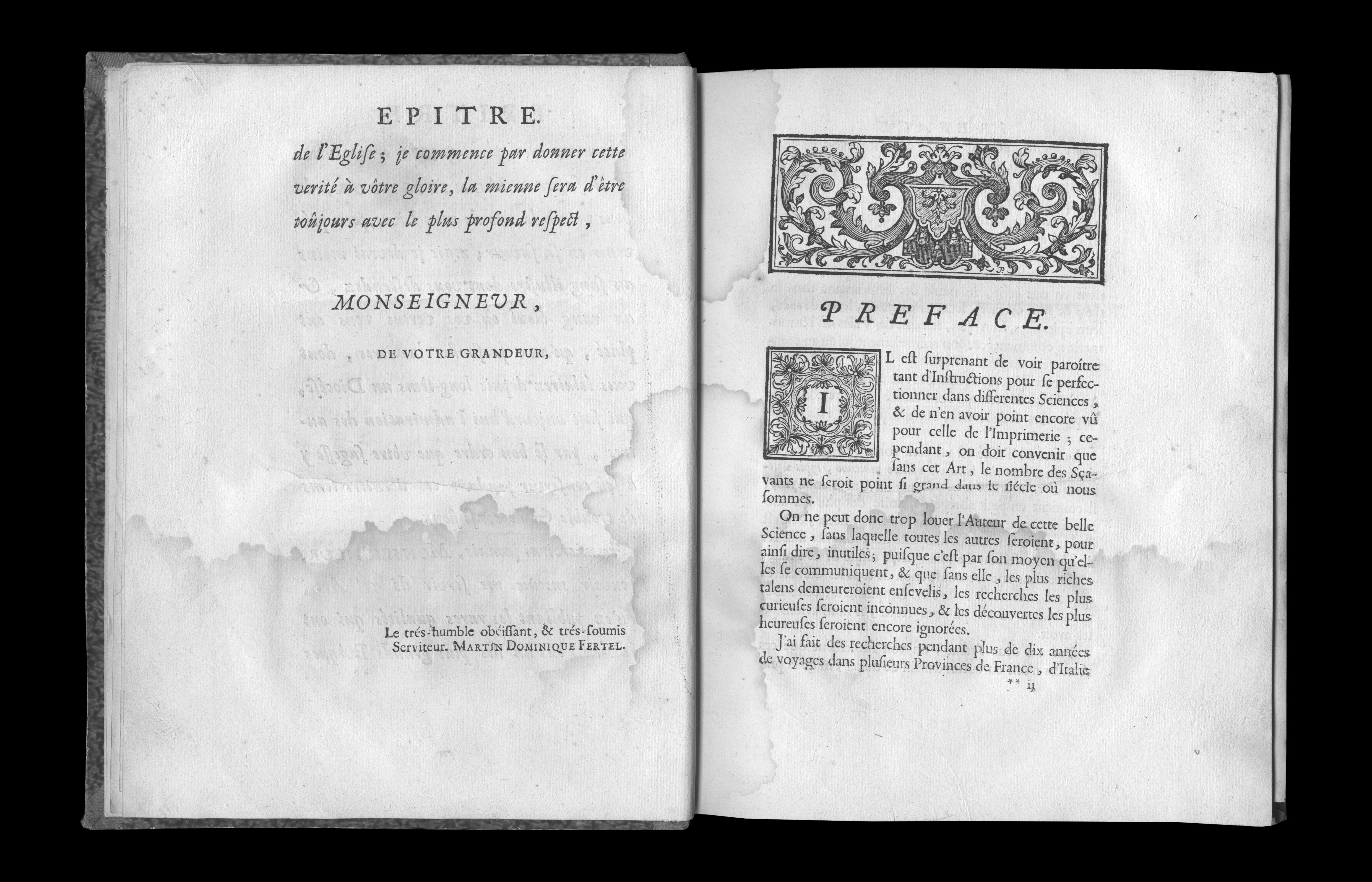 La typographie mise en ordre