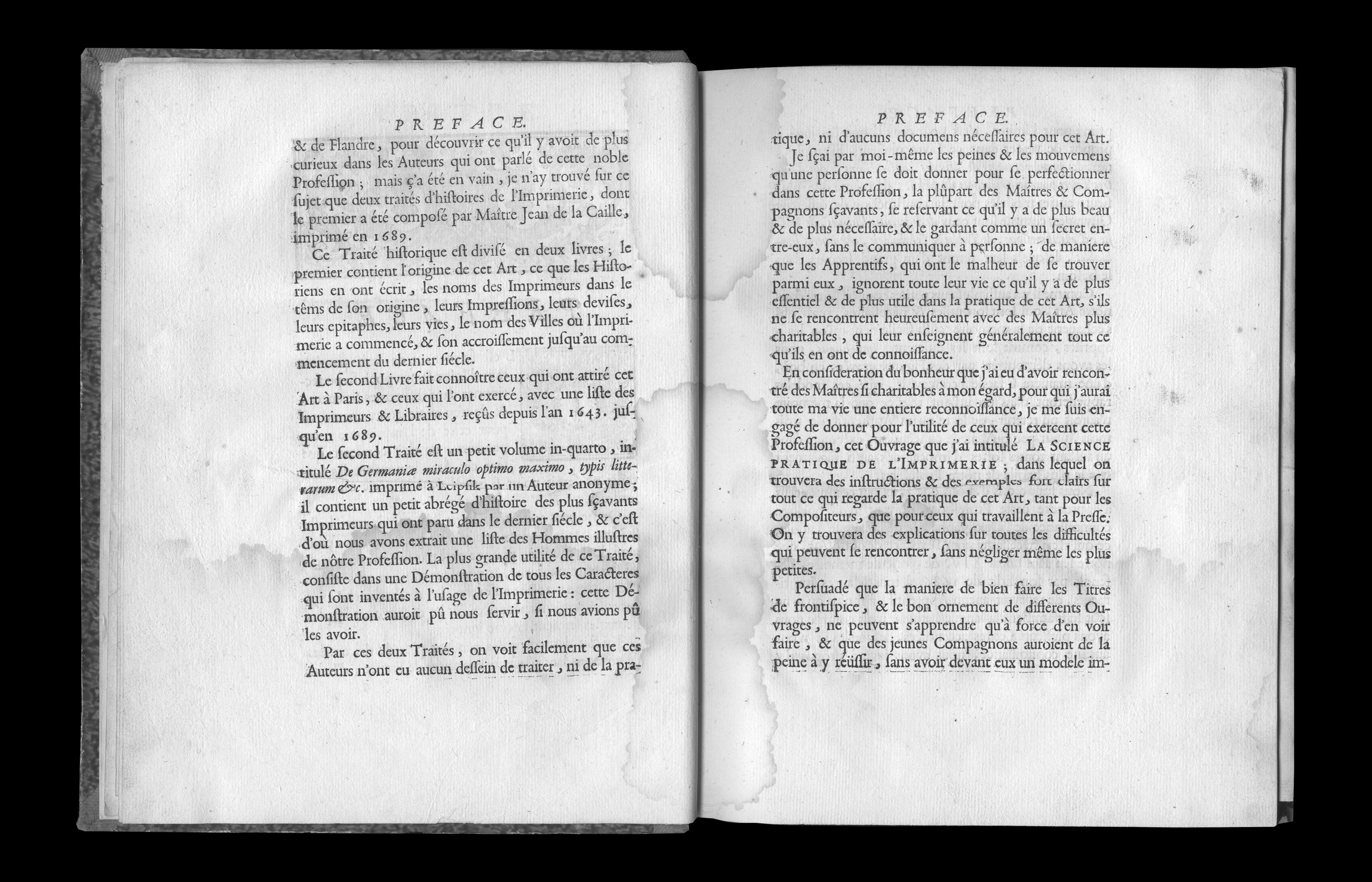 La typographie mise en ordre