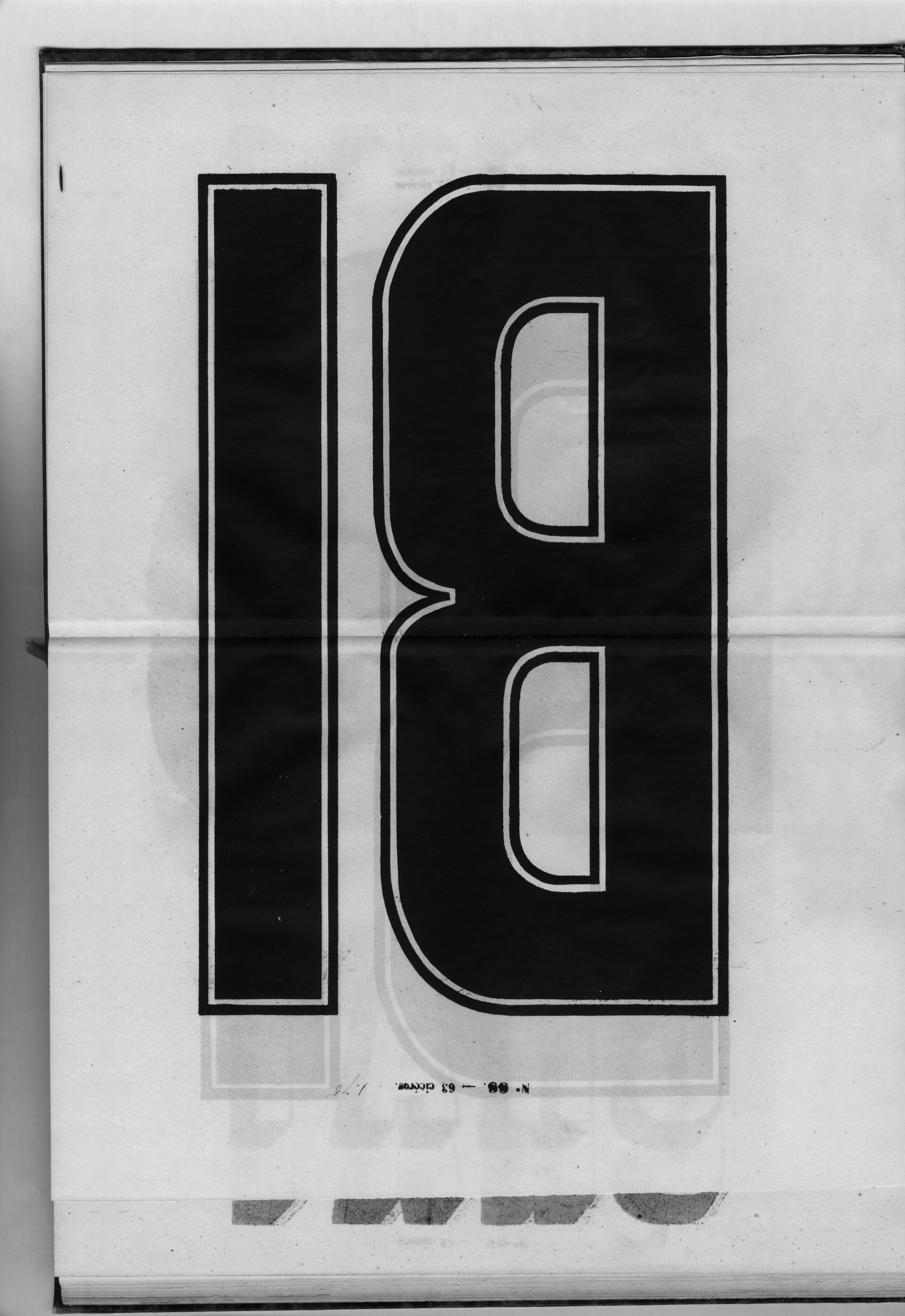 Gustave Dubosc,  chimères typographiques