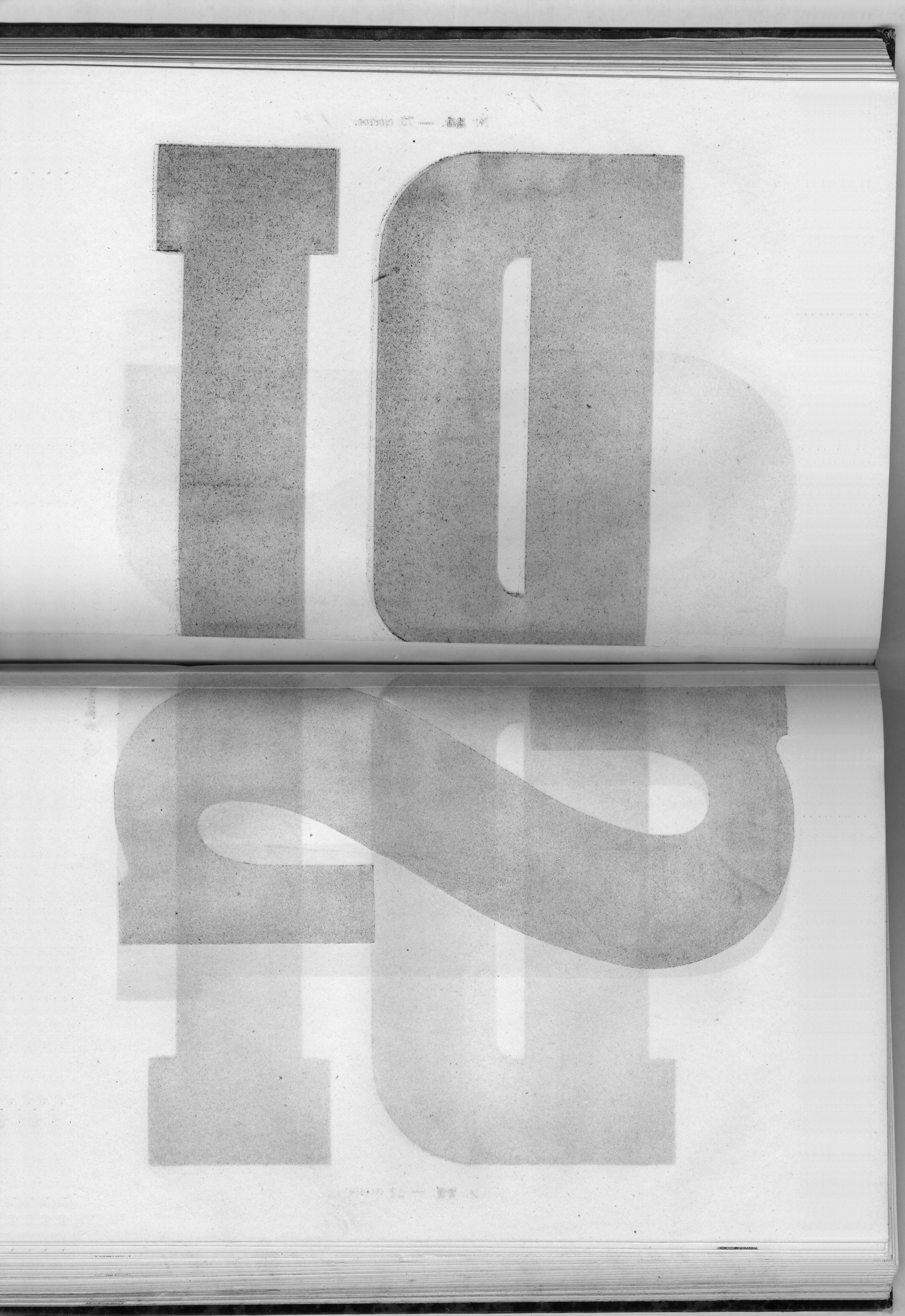 Gustave Dubosc,  chimères typographiques