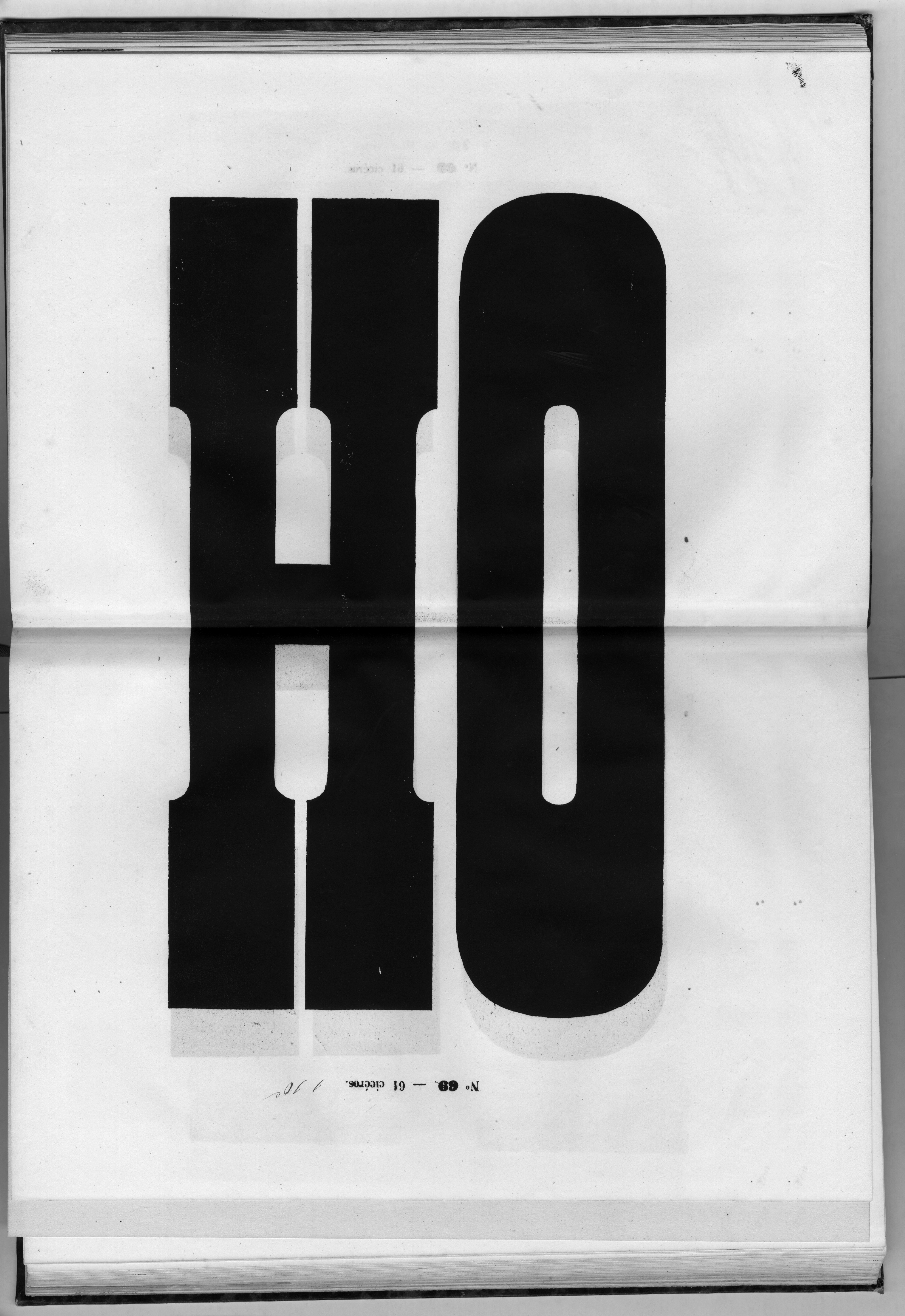 Gustave Dubosc,  chimères typographiques