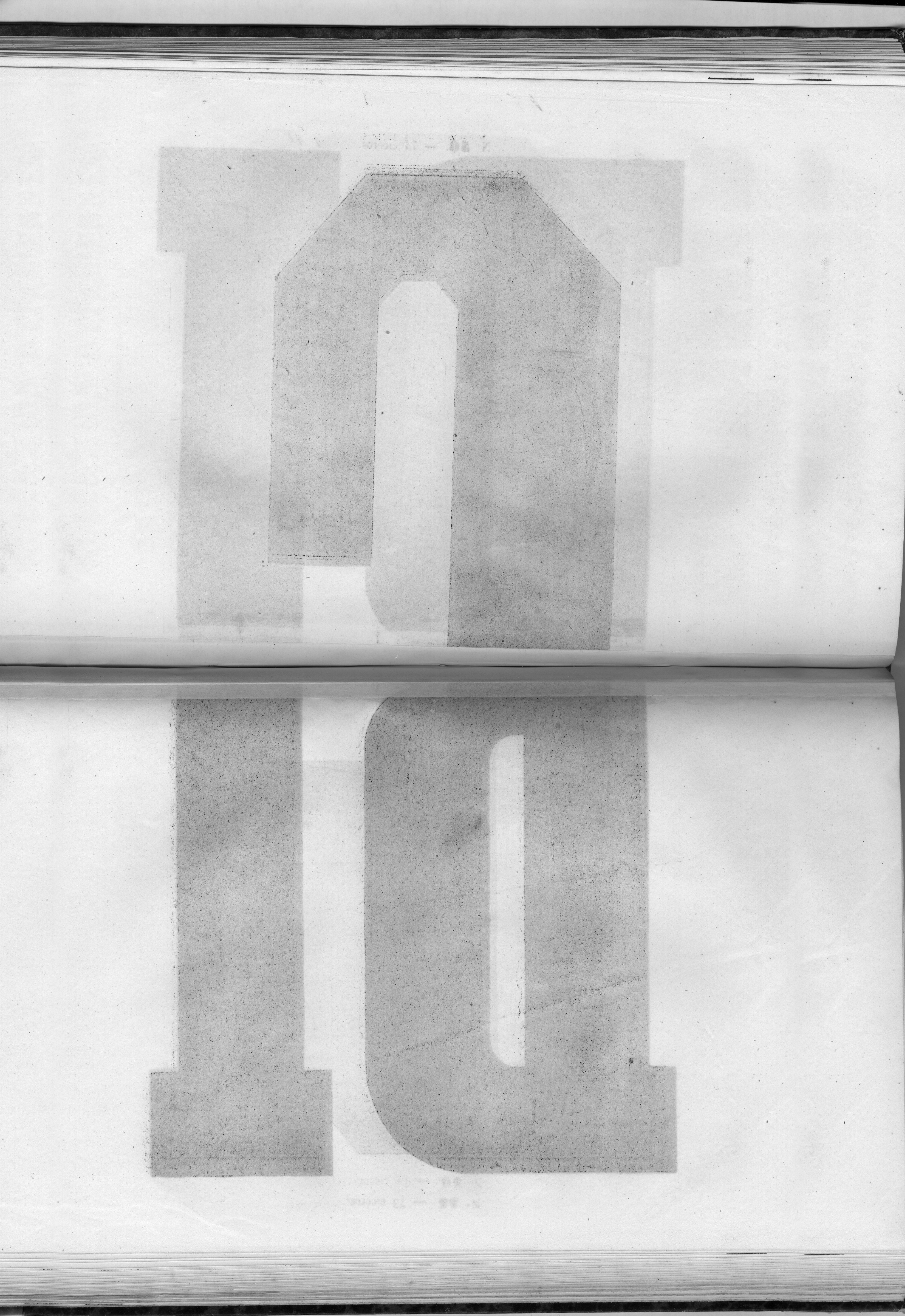 Gustave Dubosc,  chimères typographiques